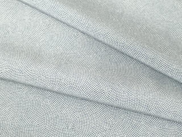 平和屋着物●江戸小紋　鮫小紋柄　正絹　逸品　DAAX1236op