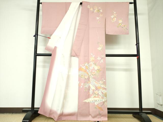平和屋着物○創業460年・千總 訪問着 駒刺繍 束ね熨斗花