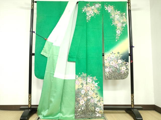 平和屋着物○豪華振袖 作家物 絞り 辻が花 暈し染め 金彩 正絹 逸品