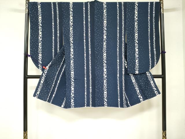 平和屋着物●小振袖　二尺袖　花間道　洗える着物　未使用　DAAX1536op