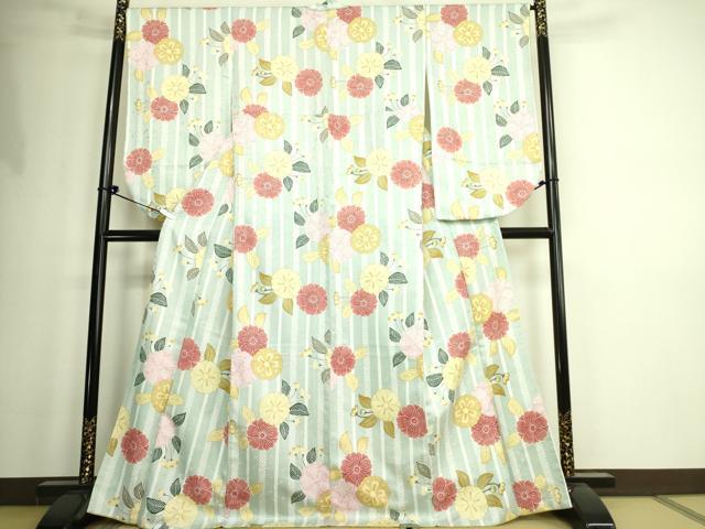 平和屋着物●小振袖　二尺袖　舞桜文　洗える着物　DAAX1953op