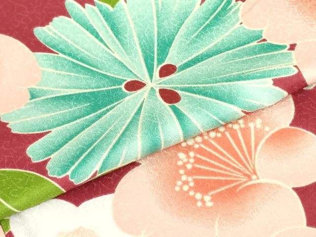 平和屋着物●ファッションブランド　hiromichi nakano　ヒロミチナカノ　小振袖　二尺袖　舞花文　洗える着物　DAAX1964op 平和屋着物○ファッションブランド hiromichi nakano ヒロミチナカノ