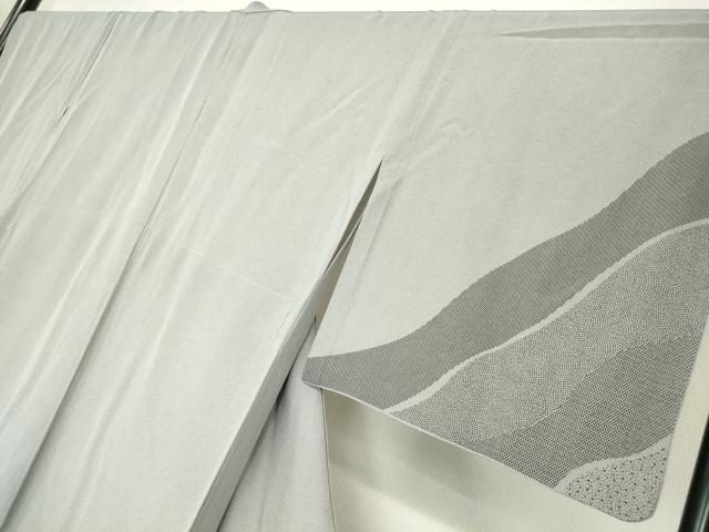 平和屋着物▽訪問着 江戸小紋 単衣 鮫小紋柄 正絹 逸品 DAAX3052az