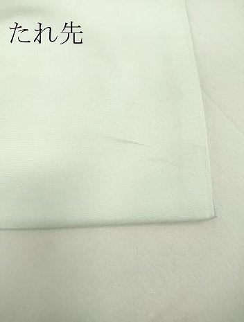 平和屋着物○太鼓柄袋帯 籬花文 秘色色地 金彩 五泉 反