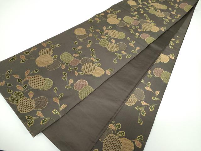 平和屋着物○六通柄袋帯 明代裂 金糸 正絹 逸品 DAAX4016ps 平和屋着物