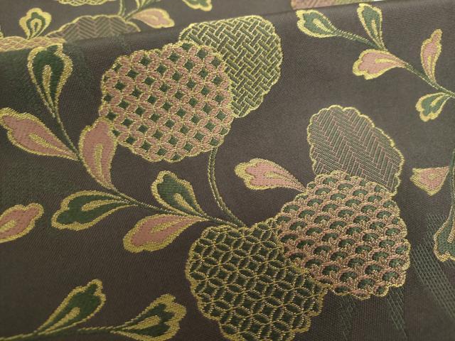 平和屋着物○六通柄袋帯 明代裂 金糸 正絹 逸品 DAAX4016ps 平和屋着物