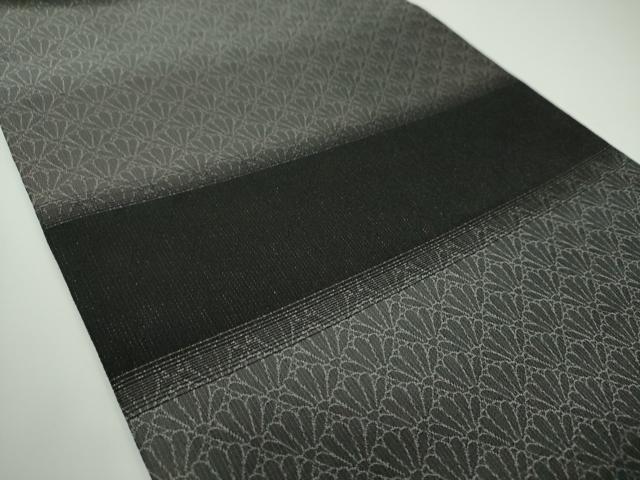 平和屋着物○両面 六通柄袋帯 作家物 鱗文様 金糸 正絹 逸品