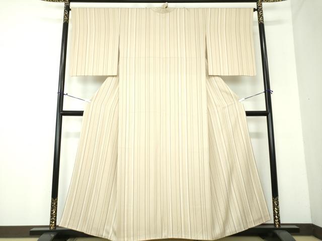 平和屋着物●上質な小紋　間道　正絹　逸品　DAAX4063ps 平和屋着物○上質な小紋 間道 正絹 逸品 DAAX4063ps