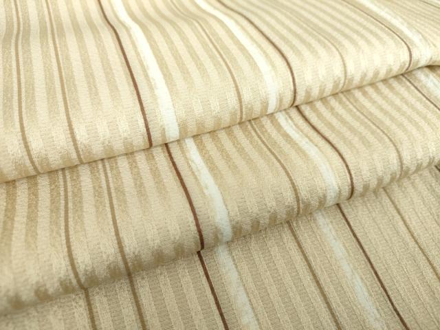 平和屋着物●上質な小紋　間道　正絹　逸品　DAAX4063ps