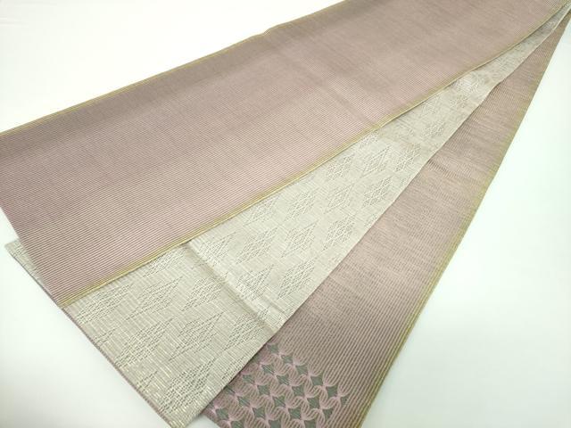 平和屋着物○ひなや工房 くむ・あむ・おる 伊豆蔵明彦 太鼓柄袋帯