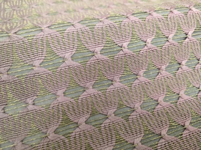 平和屋着物○ひなや工房 くむ・あむ・おる 伊豆蔵明彦 太鼓柄袋帯