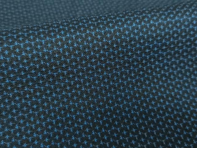 平和屋着物○男性 紬 100亀甲 総詰め 正絹 逸品 未使用 DAAX4264ps 