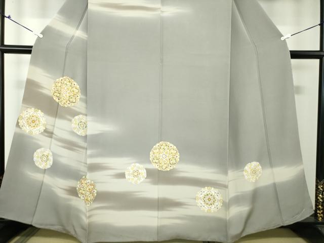 平和屋着物○創業460年・千總 訪問着 駒刺繍 正倉院