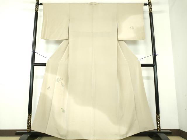 平和屋着物●訪問着　刺繍　花籠文　暈し染め　高島屋扱い　正絹　逸品　DAAX4404ps