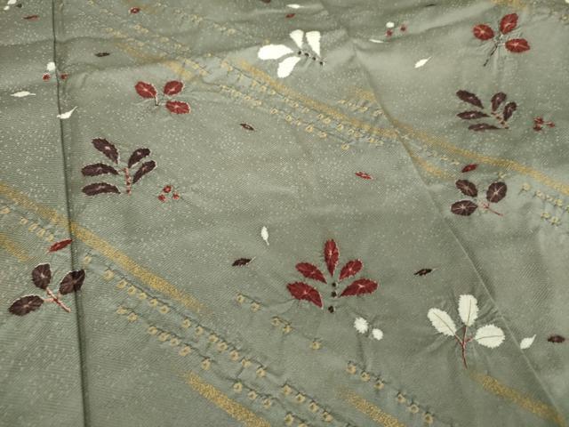 平和屋着物○訪問着 絞り 舞花文 暈し染め 金彩 正絹 逸品 DAAX4418ps