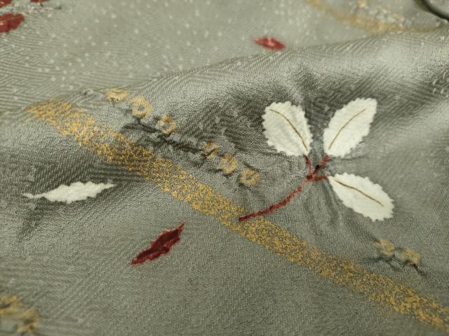平和屋着物○訪問着 絞り 舞花文 暈し染め 金彩 正絹 逸品 DAAX4418ps