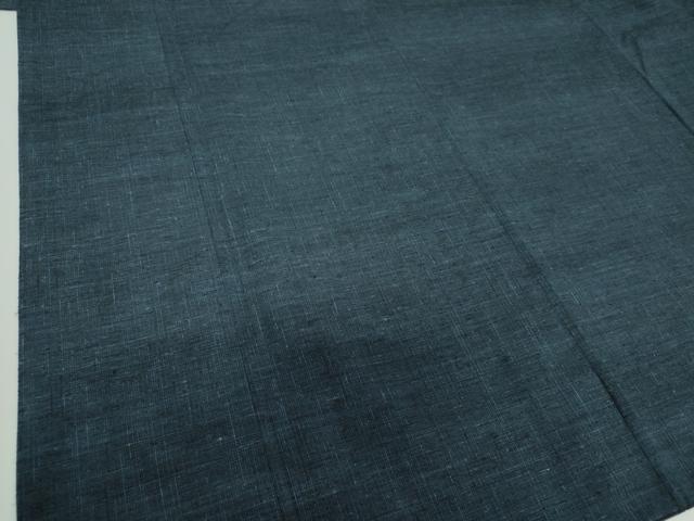 平和屋着物○男性 紬 濃紺地 正絹 逸品 DAAX4511ps