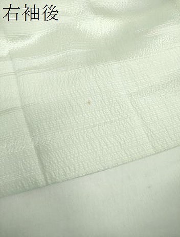 平和屋着物○上質な長襦袢 無双仕立て 作家物 虹の彩り 暈し