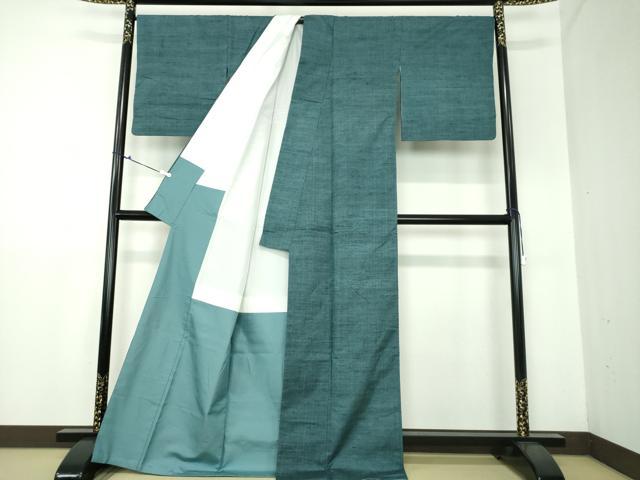 平和屋着物○上質な紬 百入茶色 正絹 逸品 DAAX4673ps