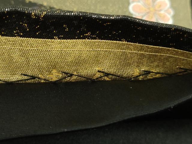 平和屋着物○西陣 長嶋成織物 ながしま帯 六通柄袋帯 松市松