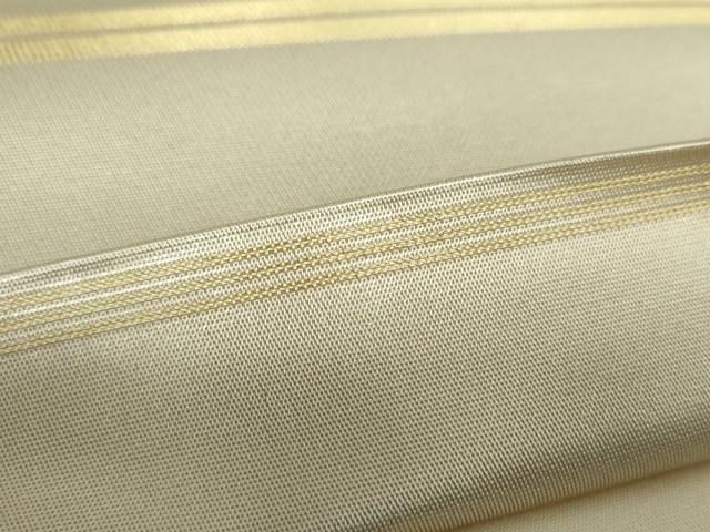 平和屋着物○西陣 川島織物 太鼓柄袋帯 駒刺繍 総刺繍 鏡裏