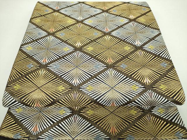 【ことほぎ】 ふくい 織匠 十一代目屋　宗兵衛　お洒落　袋帯 展示品 絹 平和屋着物○織匠十一代目 篠屋宗兵衛 謹製 綴れ唐織 六通