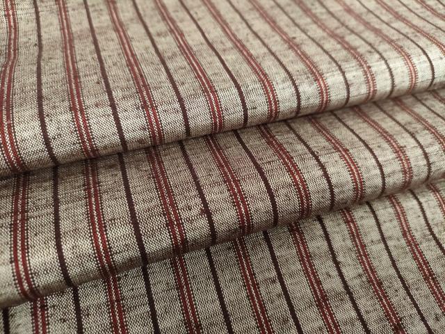 平和屋着物●上質な紬　間道　東急百貨店扱い　正絹　逸品　DAAX4973ps