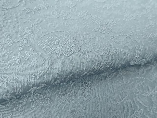 平和屋着物●上質な色無地　草花地紋　薄花色　さが美扱い　正絹　逸品　DAAX4976ps 平和屋着物○上質な色無地 草花地紋 薄花色 さが美扱い 正絹 逸品