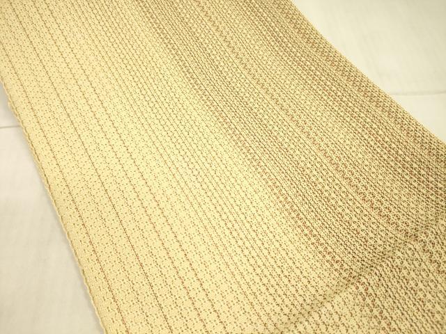 平和屋着物＊夏物 八寸名古屋帯 間道 逸品 DAAX5554cm