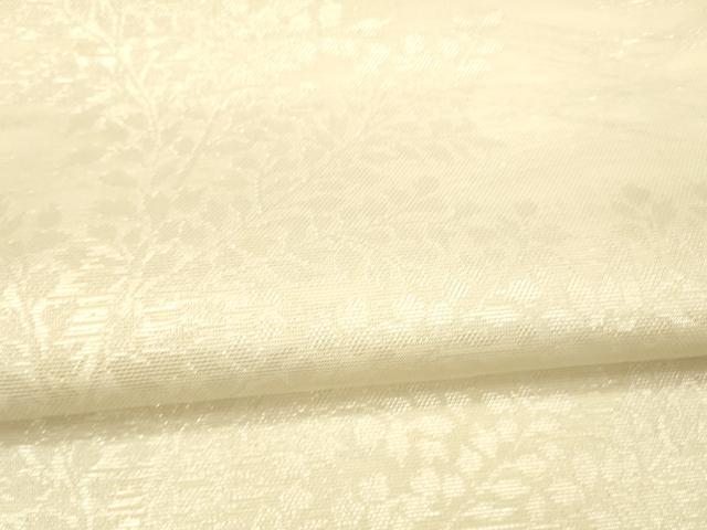 平和屋着物＊夏物　六通柄袋帯　枝葉文　銀糸　正絹　逸品　DAAX5579cm_2