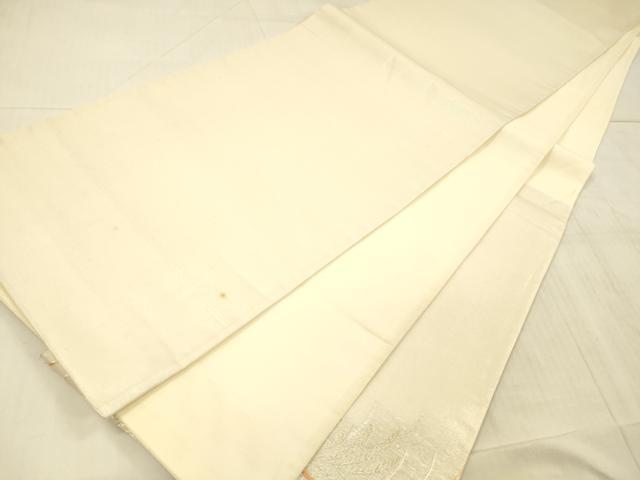 平和屋着物＊夏物　太鼓柄袋帯　刺繍　露草文　金銀糸　正絹　逸品　DAAX5595cm 平和屋着物＊夏物 太鼓柄袋帯 刺繍 露草文 金銀糸 正絹 逸品