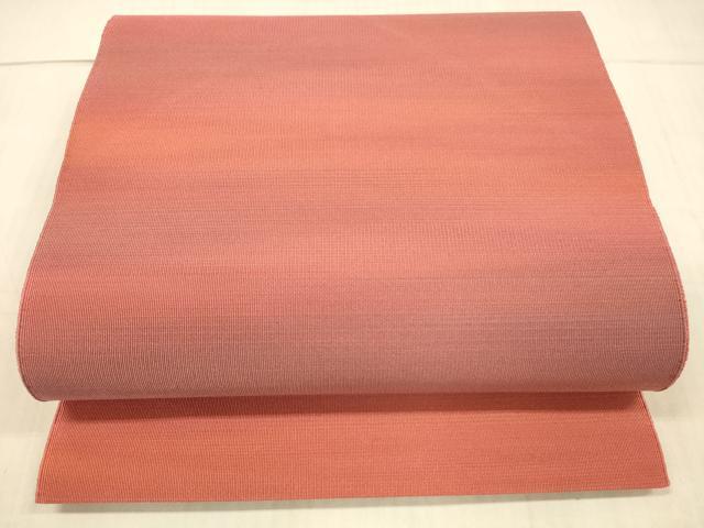 平和屋着物●爪掻き本綴れ　八寸名古屋帯　霞文　正絹　逸品　DAAX5629cm