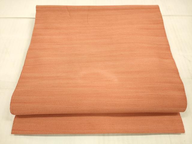 平和屋着物●爪掻本綴作家　伊達静　八寸名古屋帯　霞文　正絹　逸品　DAAX5638cm