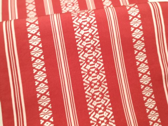 平和屋着物○本場筑前博多織 半幅帯 献上 証紙付き 正絹 逸品