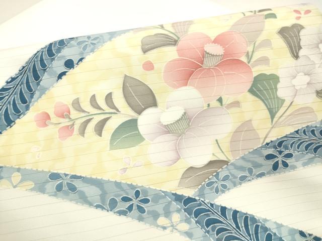 平和屋着物＊夏物 九寸名古屋帯 草花文 DAAX5885cm