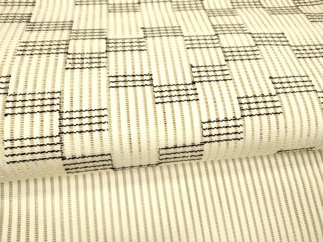 平和屋着物＊夏物　八寸名古屋帯　抽象文様　正絹　逸品　DAAX5923cm 平和屋着物＊夏物 八寸名古屋帯 抽象文様 正絹 逸品 DAAX5923cm 【公式