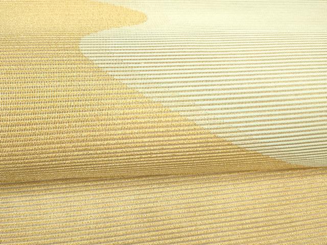 平和屋着物＊夏物　八寸名古屋帯　抽象文様　金糸　正絹　逸品　DAAY8327cm 平和屋着物○八寸名古屋帯 有栖川裂 大阪有香製 金糸 正絹 逸品