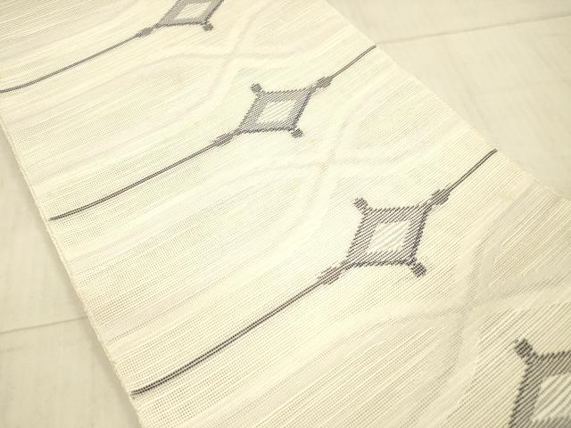 平和屋着物＊夏物 八寸名古屋帯 抽象文様 DAAX5939cm