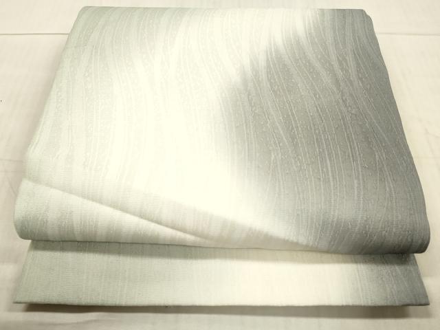 平和屋着物＊夏物　全通柄袋帯　抽象文様　正絹　逸品　DAAX5940cm