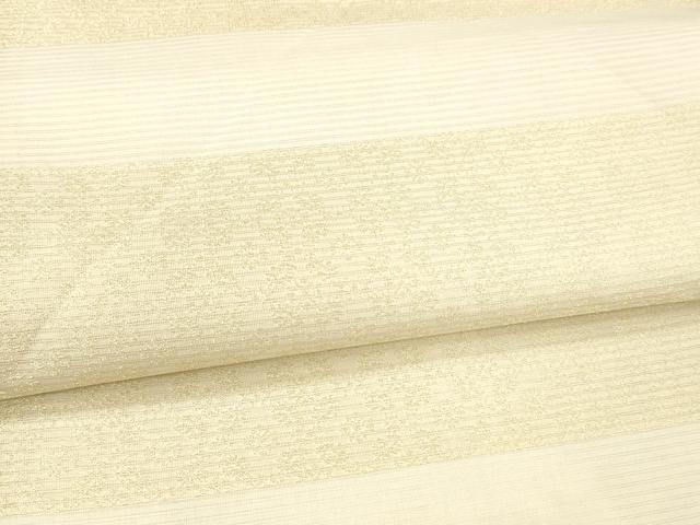 平和屋着物○スリーシーズン 春夏秋 両面 六通柄袋帯 流水藤花