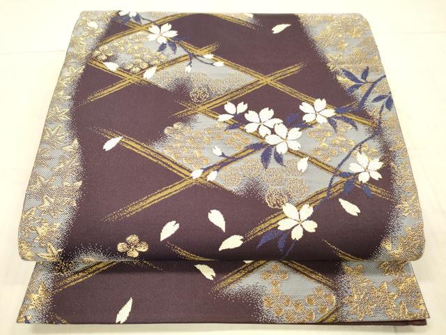 平和屋着物○十代目 歌舞伎役者 坂東三津五郎 両面 六通柄