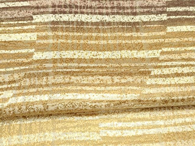 平和屋着物●両面　全通柄袋帯　横段文　金糸　正絹　逸品　DAAX8738cm 平和屋着物○両面 全通柄袋帯 横段文 金糸 正絹 逸品 DAAX8738cm