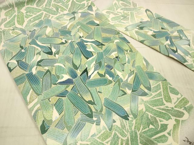 平和屋着物○染織工芸作家 京手描友禅 田村信之 九寸名古屋