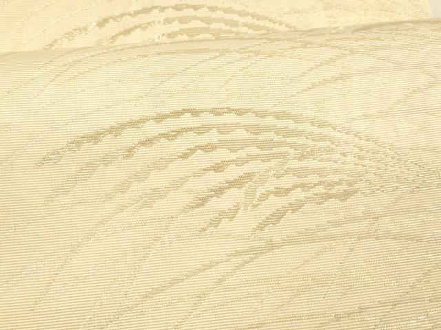 平和屋着物＊夏物　六通柄袋帯　草葉文　金銀糸　正絹　逸品　DAAX8999cm_3