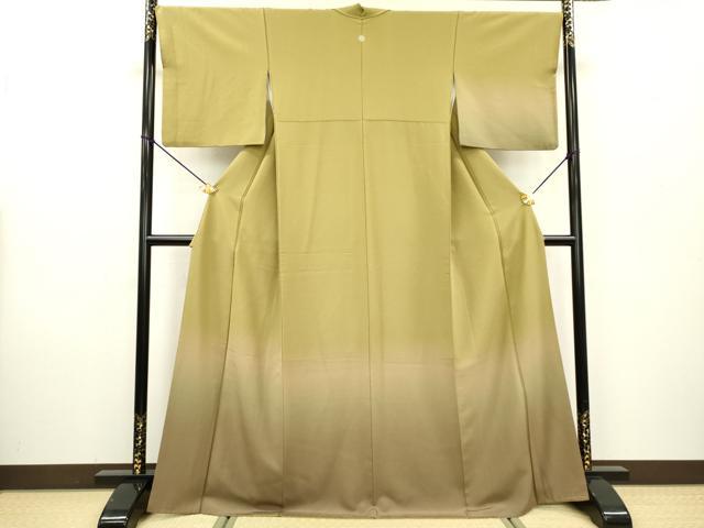 平和屋着物●訪問着　霞文　暈し染　正絹　逸品　DAAX9900fe