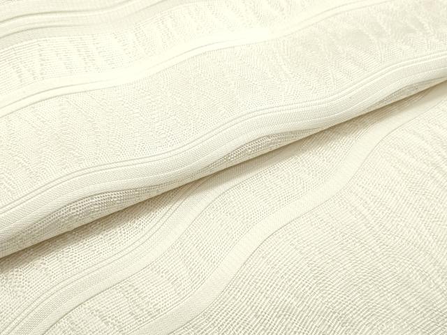 平和屋着物○本場筑前博多織 八寸名古屋帯 立涌横段文