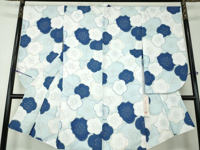 平和屋着物●二尺袖　小振袖　舞梅　洗える着物　逸品　新品　DAAY1010ps