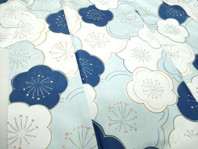 平和屋着物○二尺袖 小振袖 舞梅 洗える着物 逸品 新品 DAAY1010ps