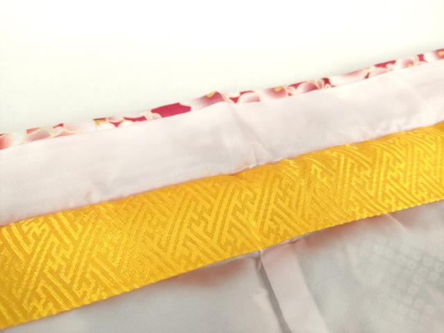 平和屋着物○二尺袖 小振袖 乱菊 藤花房 暈し染め 着付