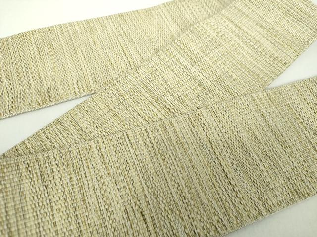 平和屋着物●男性　本場筑前博多織　角帯　霞文　正絹　逸品　DAAY1025ps